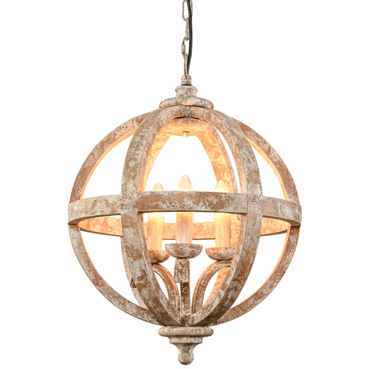 Solara Orb Pendant Ceiling Light - Lighting from the Quanta Home collection.