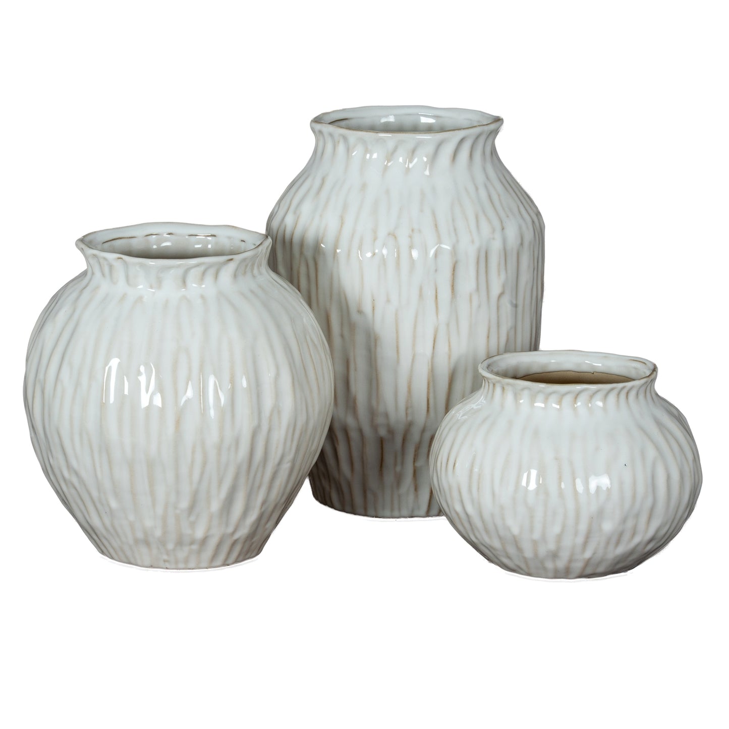 Numa Squat Vase - Vases from the Quanta Home collection.