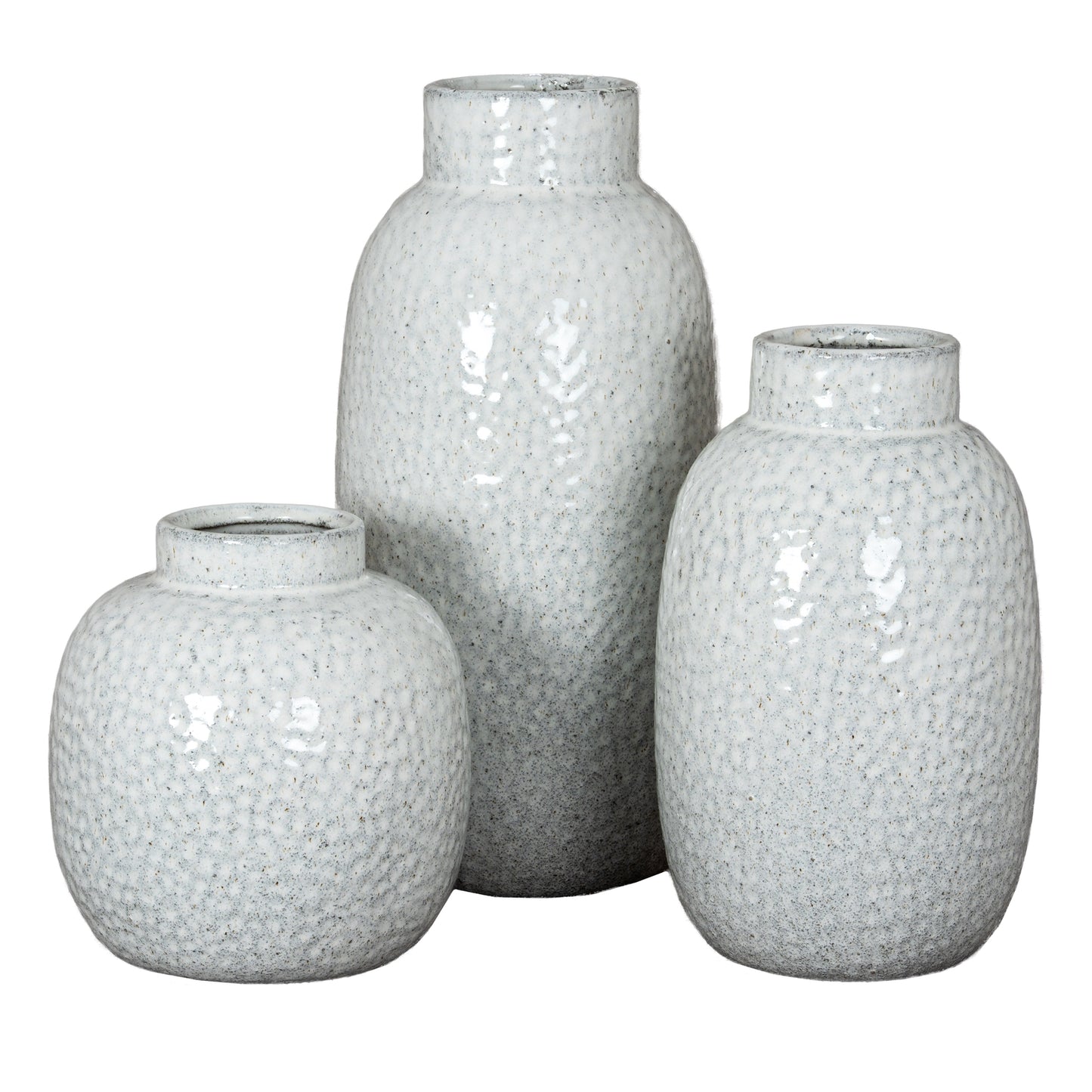 Cairn Dimple Large Vase - Vases from the Quanta Home collection.