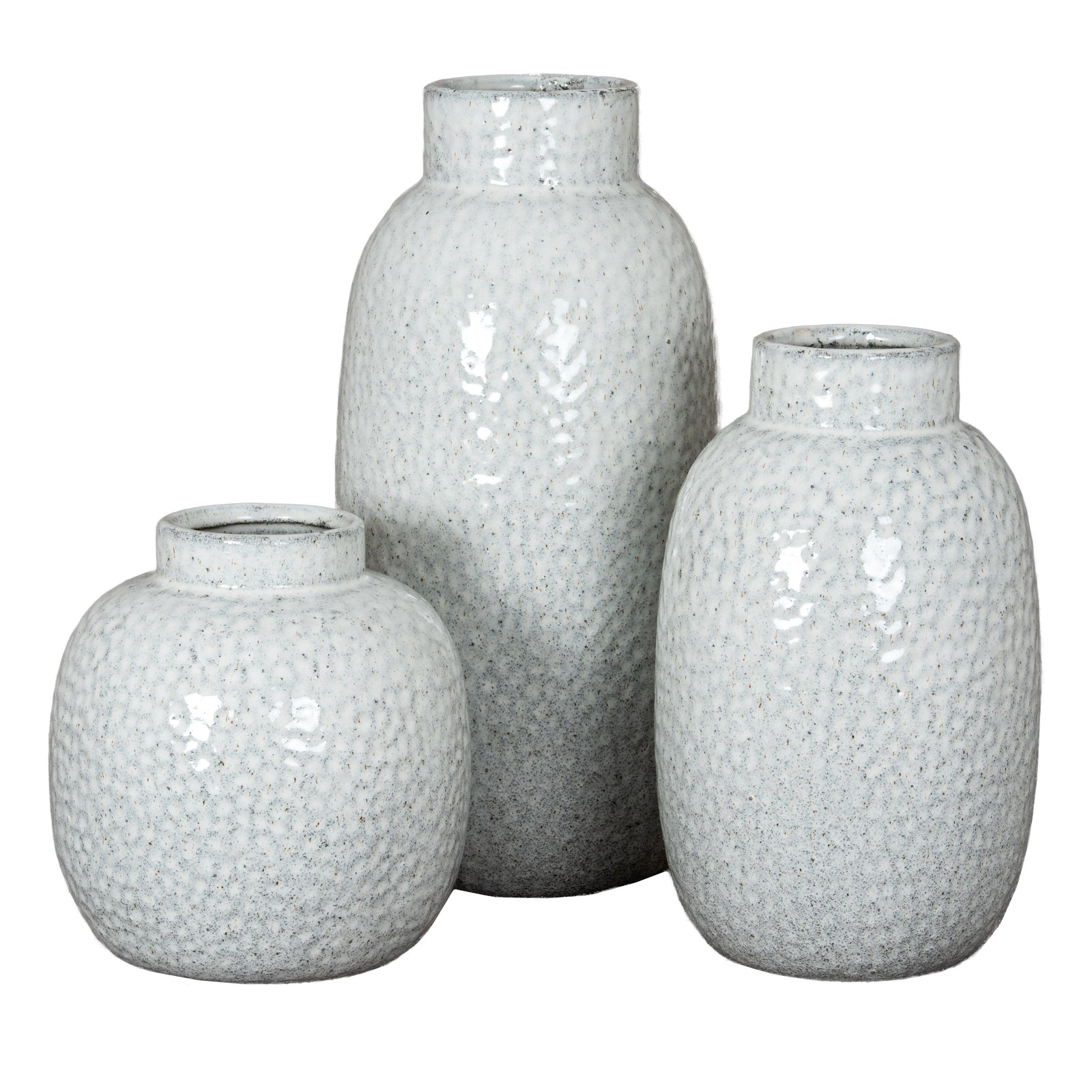 Cairn Dimple Large Vase - Vases from the Quanta Home collection.