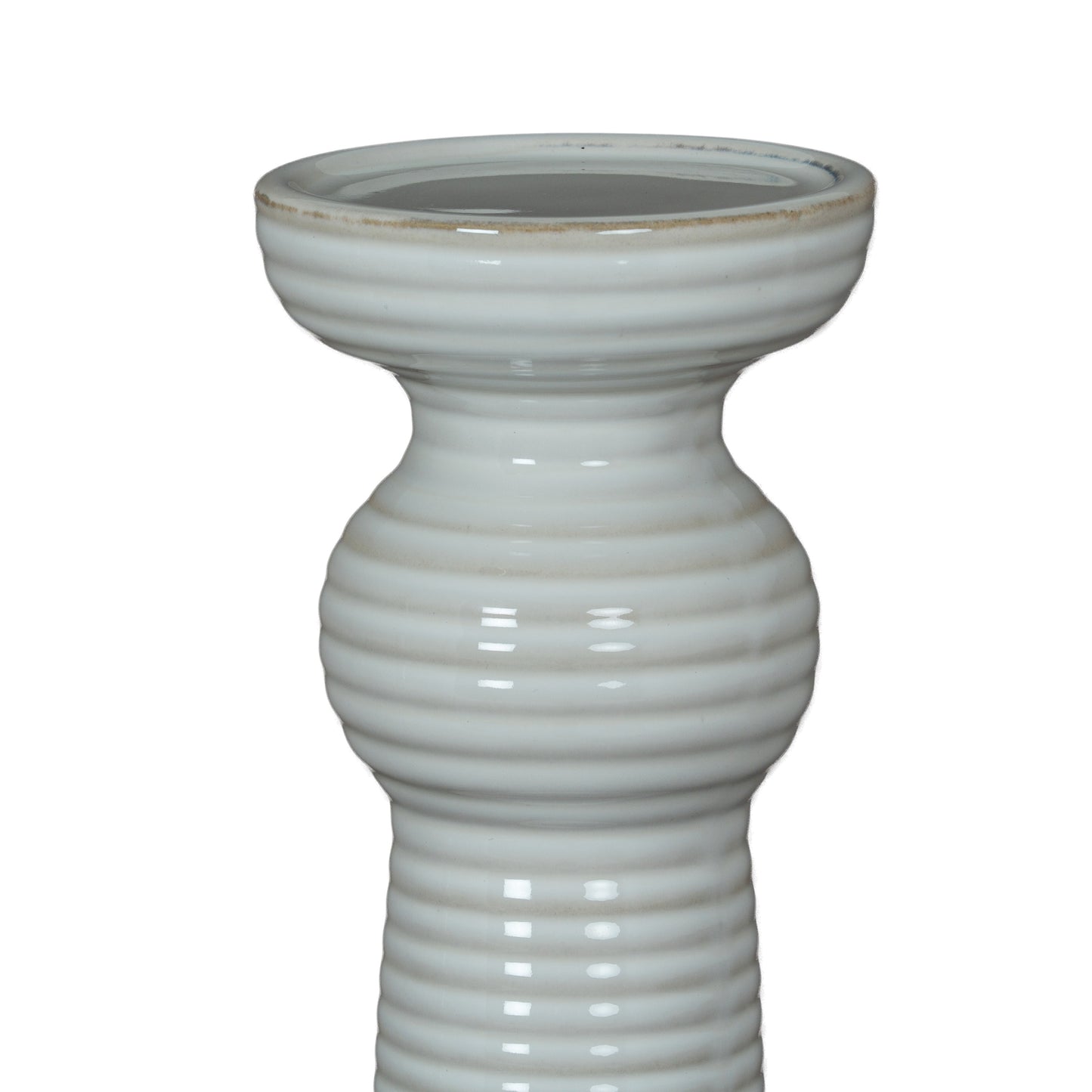 Sile Large Pillar Candle Holder - Candle Holders from the Quanta Home collection.