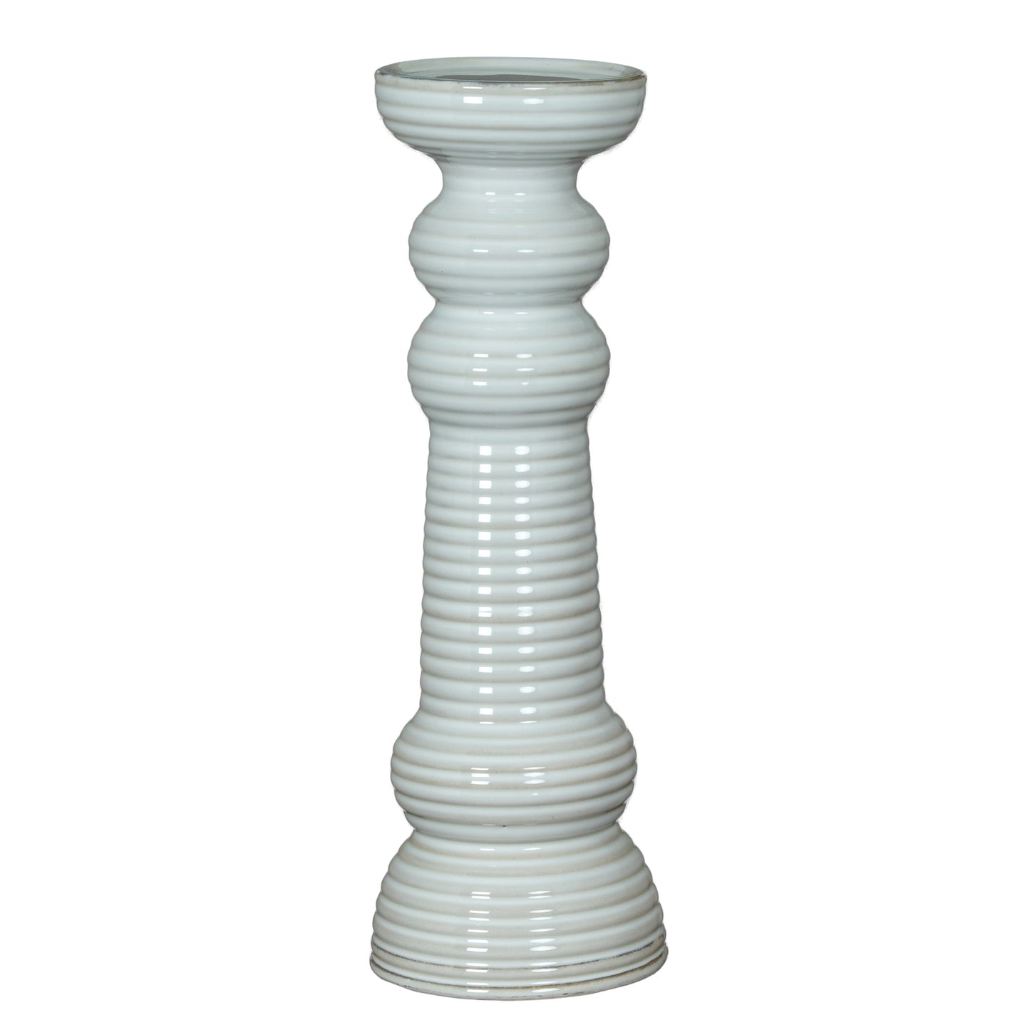 Sile Large Pillar Candle Holder - Candle Holders from the Quanta Home collection.