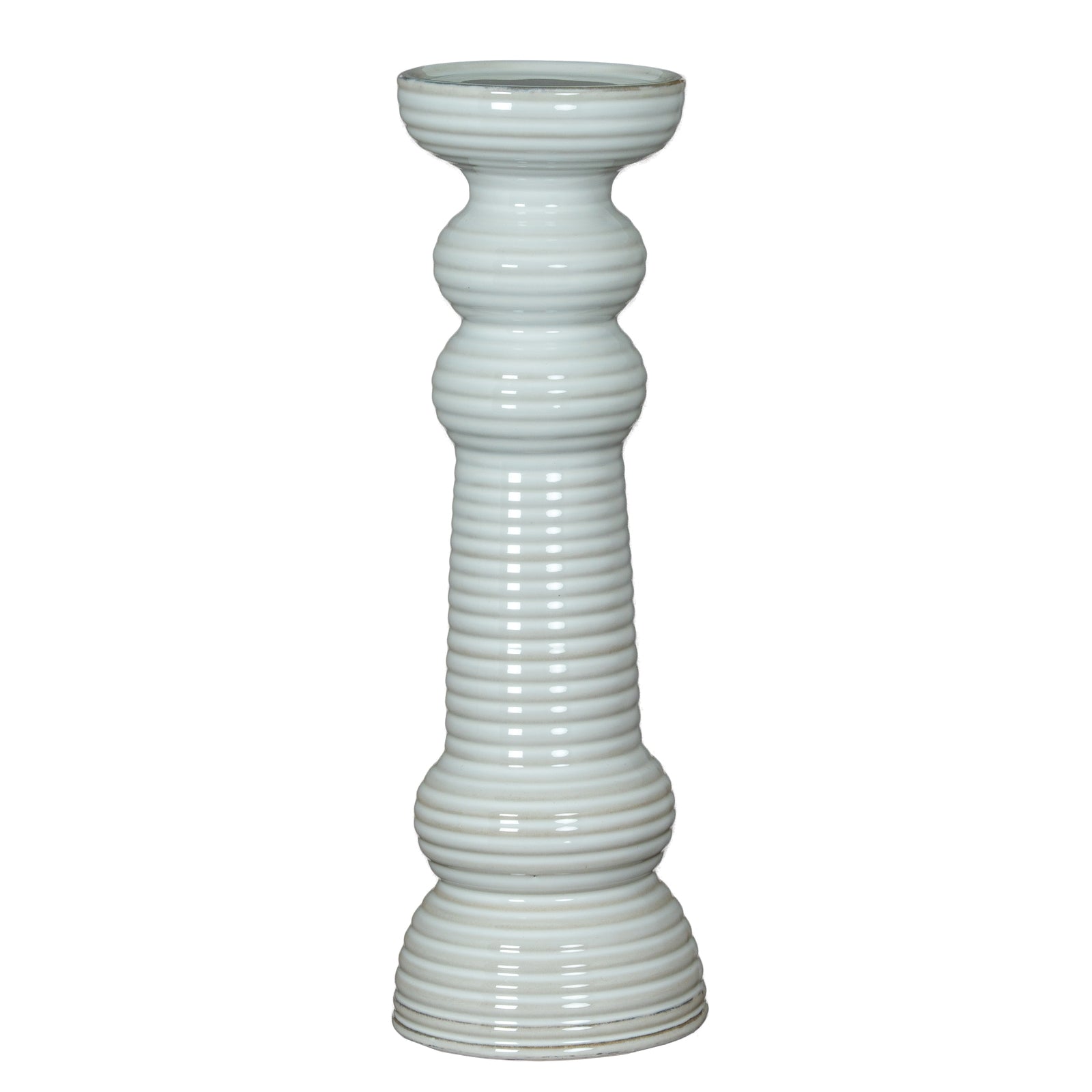 Sile Large Pillar Candle Holder - Candle Holders from the Quanta Home collection.
