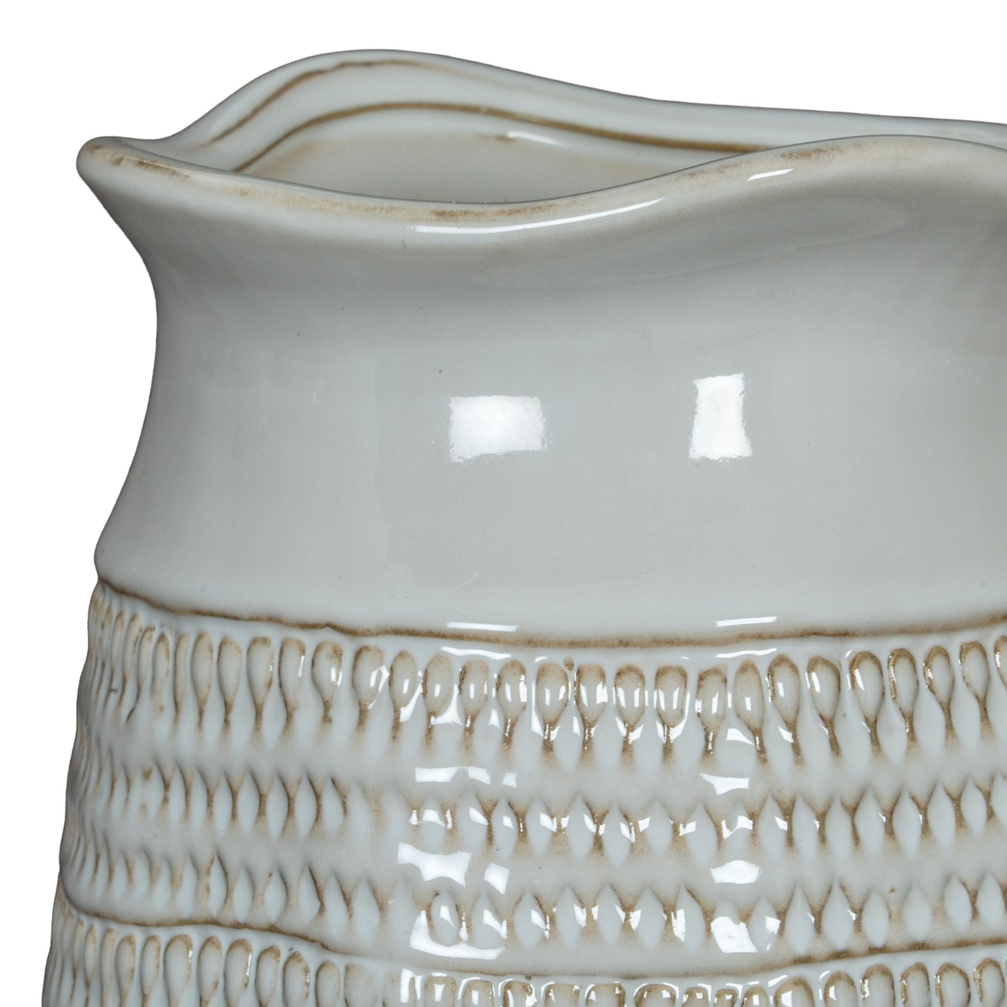 Tava Cylinder Hewn Vase - Vases from the Quanta Home collection.