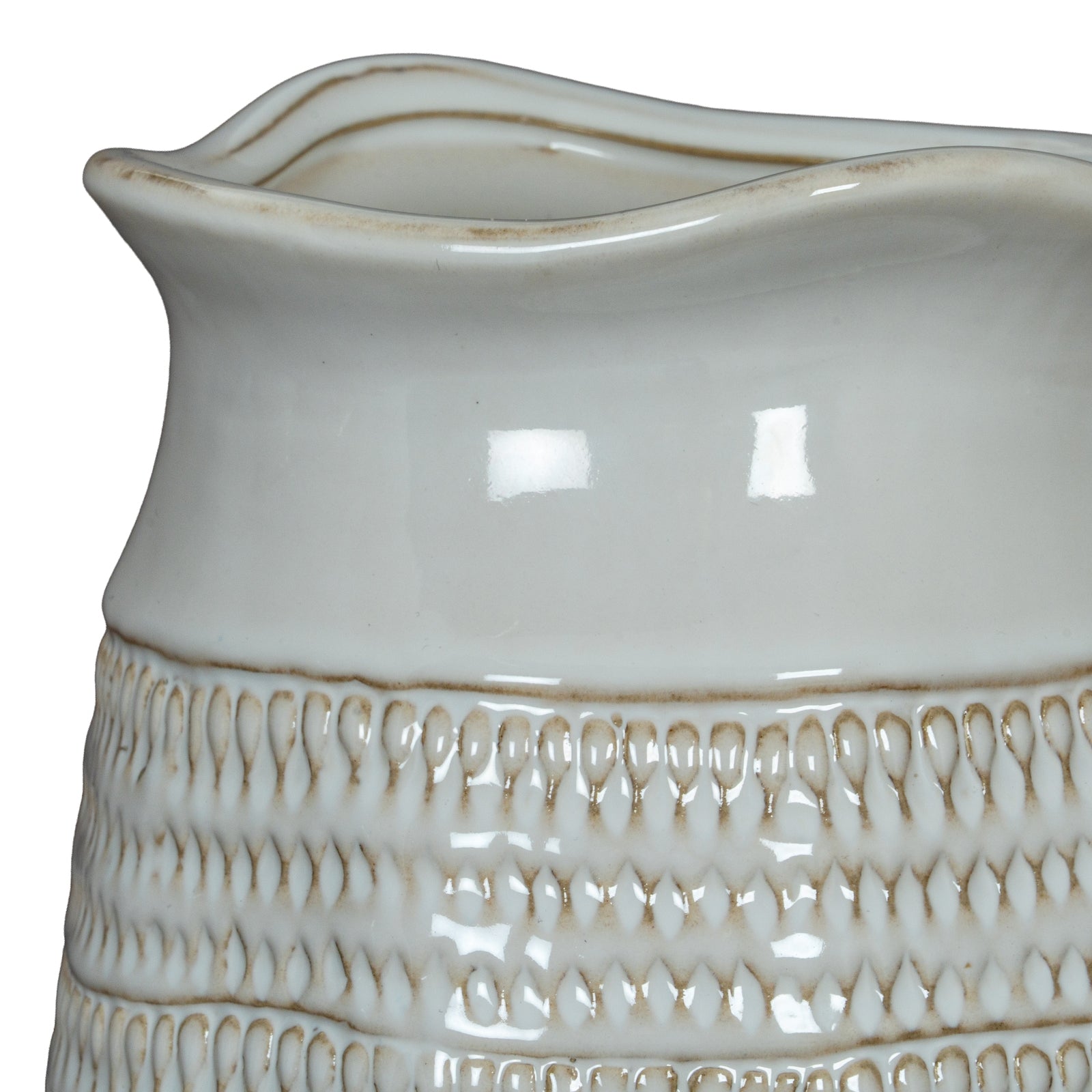 Tava Cylinder Hewn Vase - Vases from the Quanta Home collection.