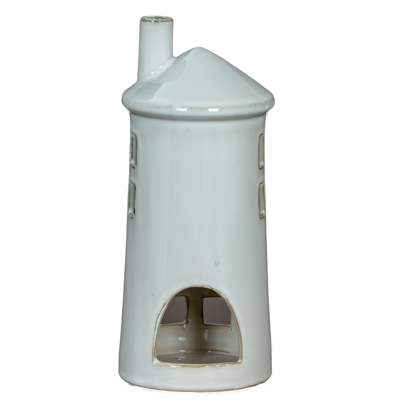 Rhea Large Lighthouse Tealight Holder - Christmas Candles & Candle Accessories from the Quanta Home collection.