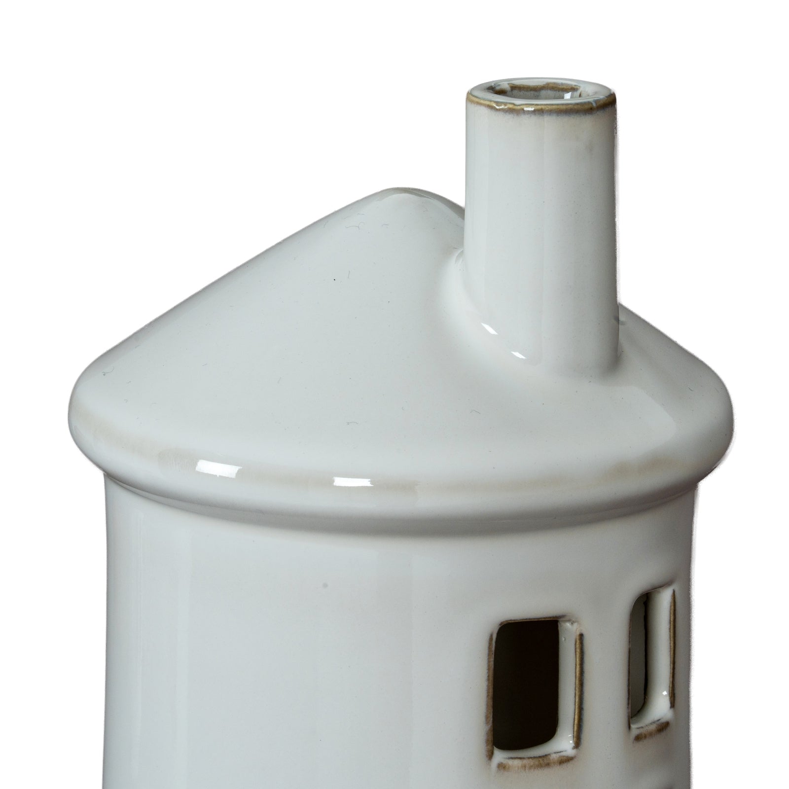 Rhea Large Lighthouse Tealight Holder - Christmas Candles & Candle Accessories from the Quanta Home collection.