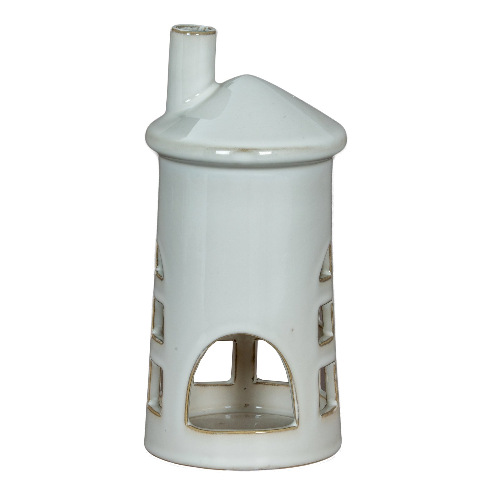 Rhea Medium Lighthouse Tealight Holder - Christmas Candles & Candle Accessories from the Quanta Home collection.