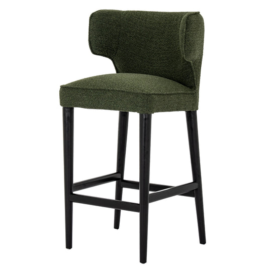 Avia Moss Barstool - Stools from the Quanta Home collection.