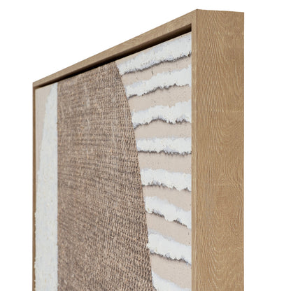 Petra Hand Painted Canvas In Frame - Handpainted Art from the Quanta Home collection.