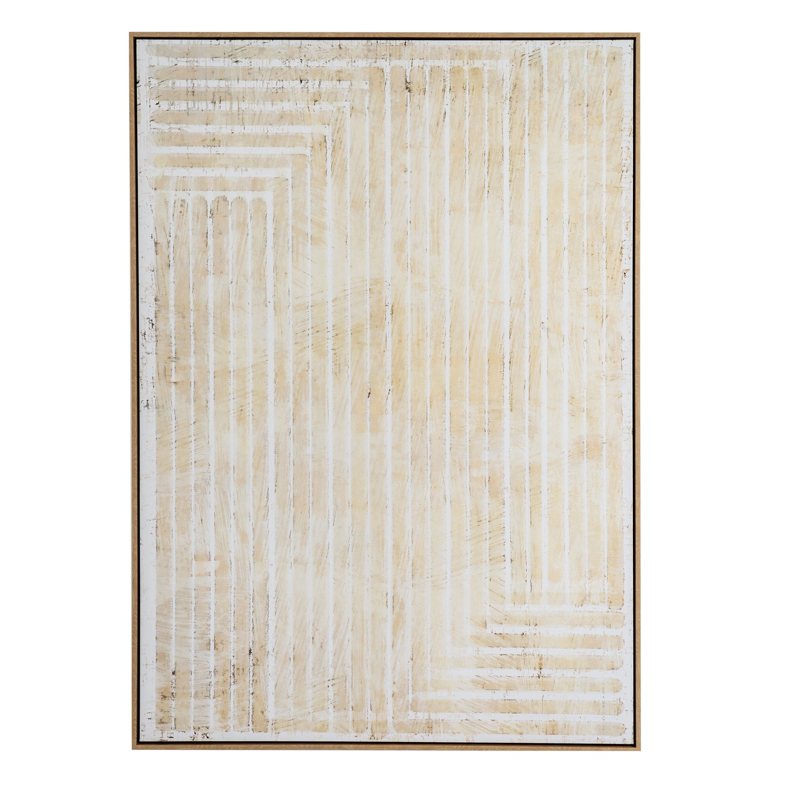 Tellura Hand Painted Canvas In Frame - Handpainted Art from the Quanta Home collection.