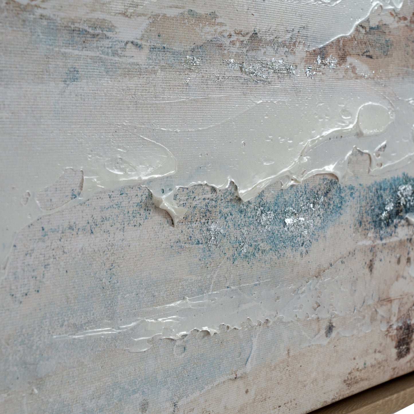 Veydra Hand Painted Canvas In Frame - Handpainted Art from the Quanta Home collection.