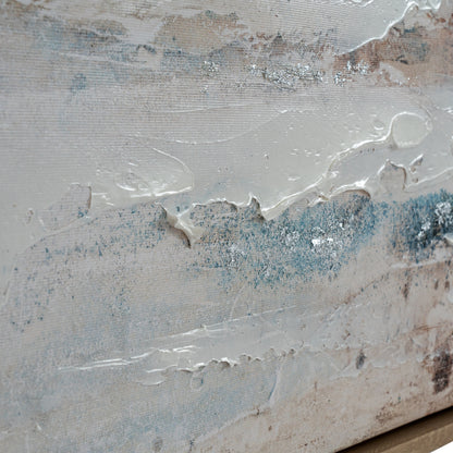 Veydra Hand Painted Canvas In Frame - Handpainted Art from the Quanta Home collection.