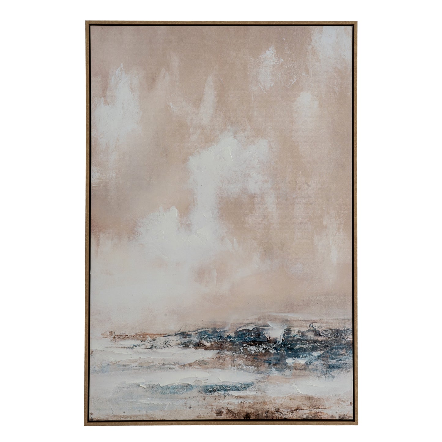 Veydra Hand Painted Canvas In Frame - Handpainted Art from the Quanta Home collection.