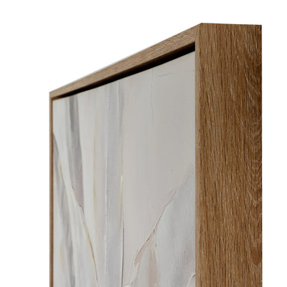 Folira Hand Painted Canvas In Frame - Handpainted Art from the Quanta Home collection.