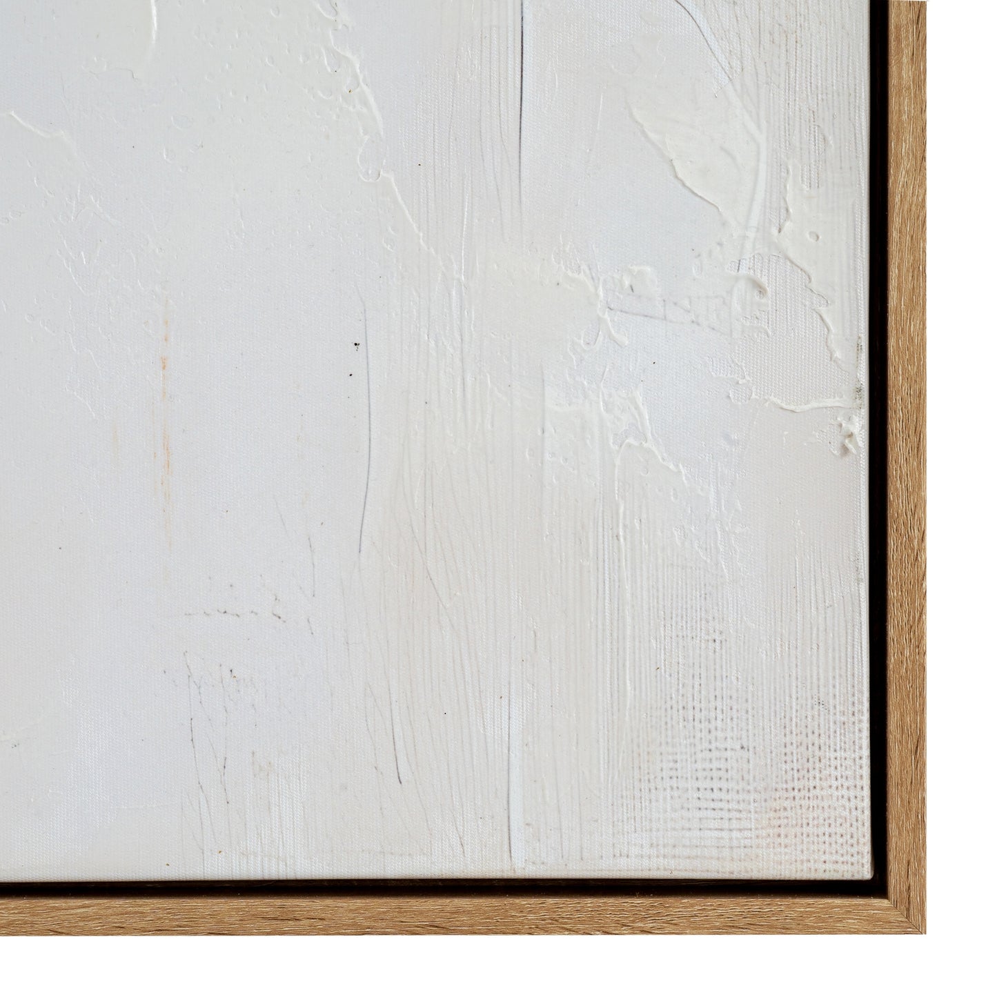Ashenra Hand Painted Canvas In Frame - Handpainted Art from the Quanta Home collection.