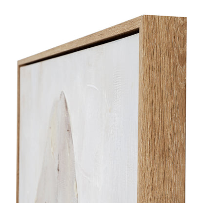 Ashenra Hand Painted Canvas In Frame - Handpainted Art from the Quanta Home collection.