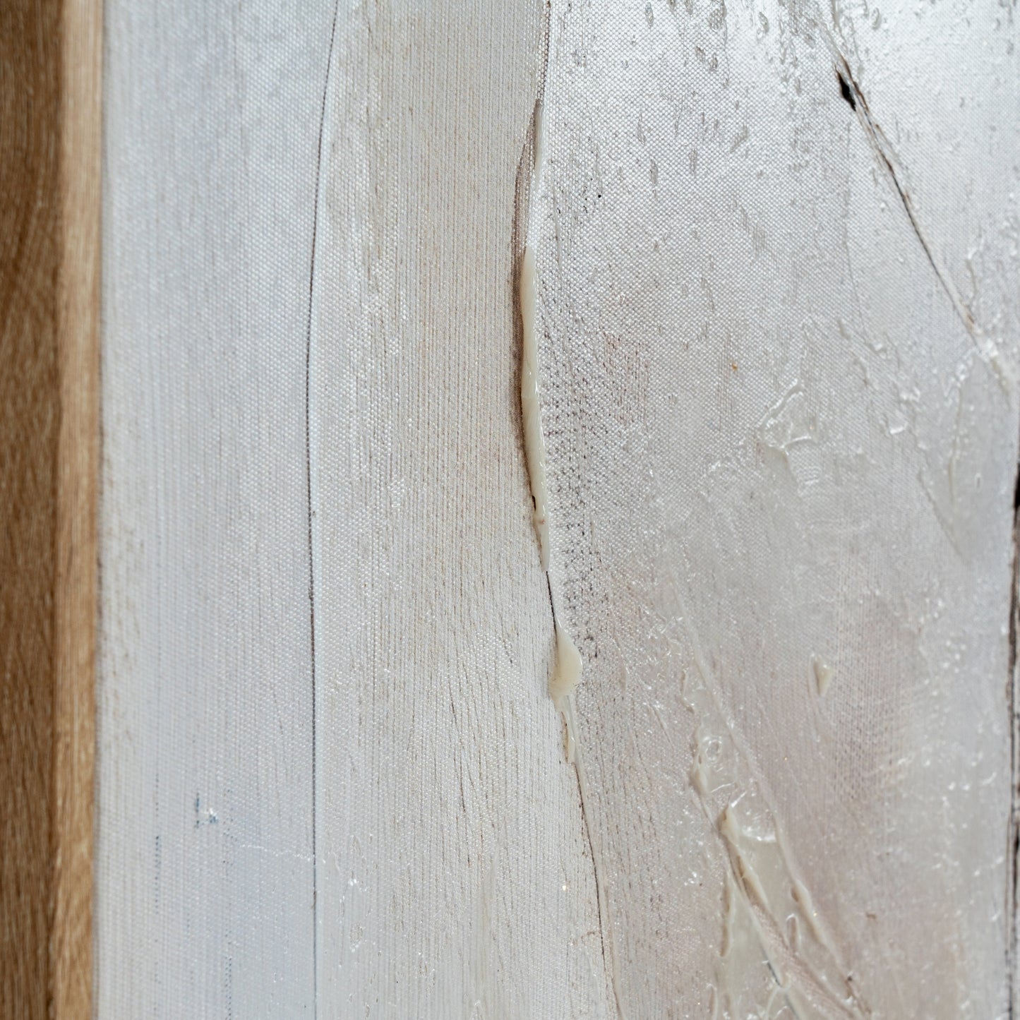 Ashenra Hand Painted Canvas In Frame - Handpainted Art from the Quanta Home collection.