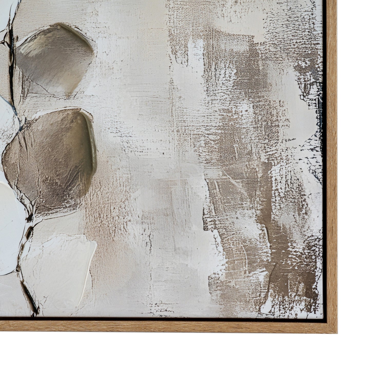 Mistora Hand Painted Canvas In Frame - Handpainted Art from the Quanta Home collection.