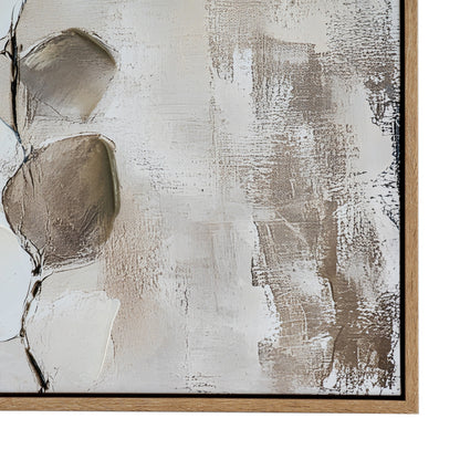 Mistora Hand Painted Canvas In Frame - Handpainted Art from the Quanta Home collection.