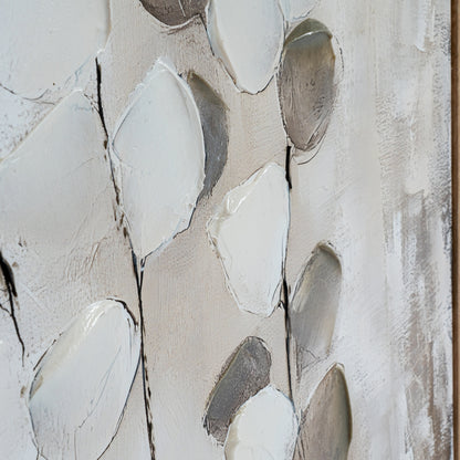 Mistora Hand Painted Canvas In Frame - Handpainted Art from the Quanta Home collection.