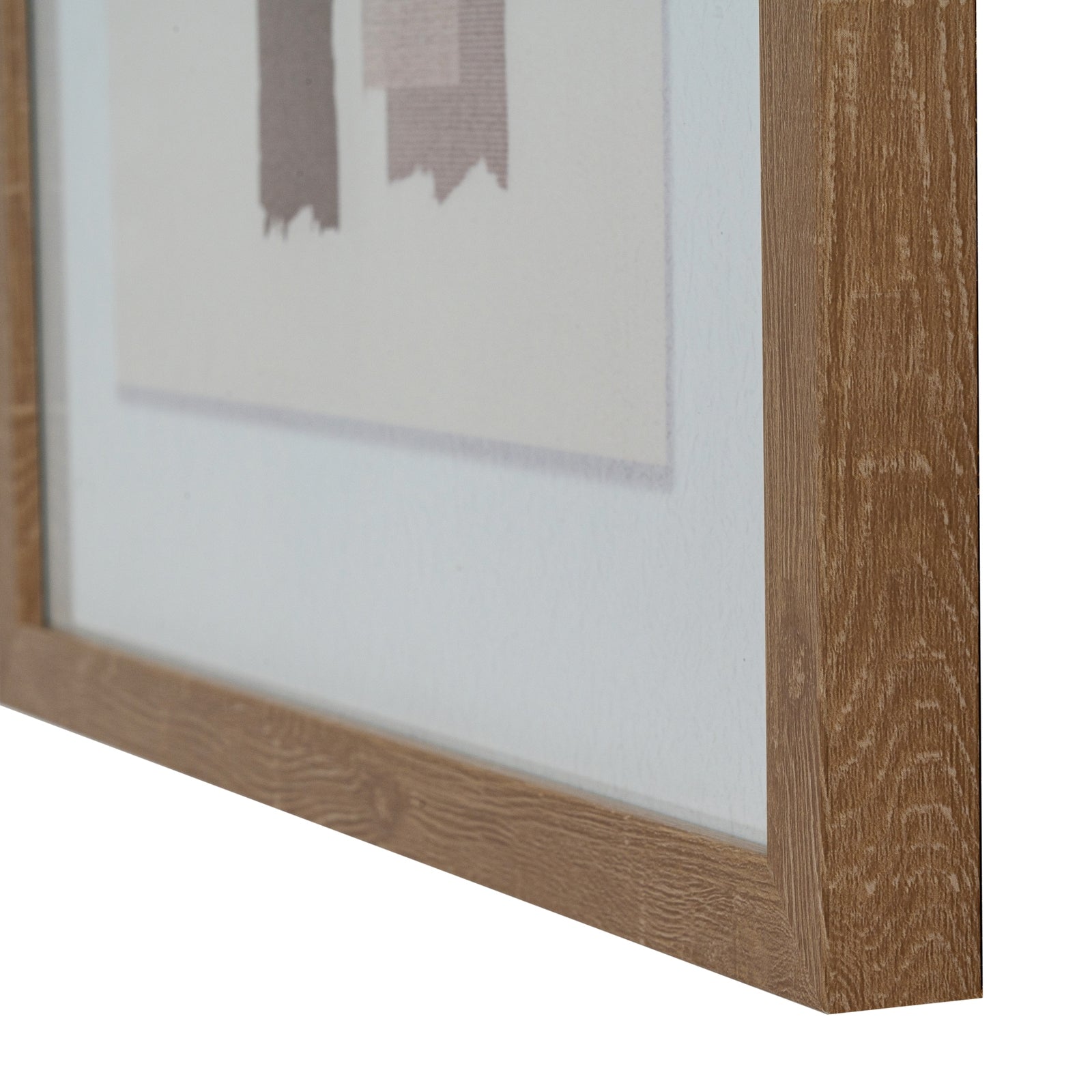 Terran Art Mounted In Wooden Frame - Printed Art from the Quanta Home collection.