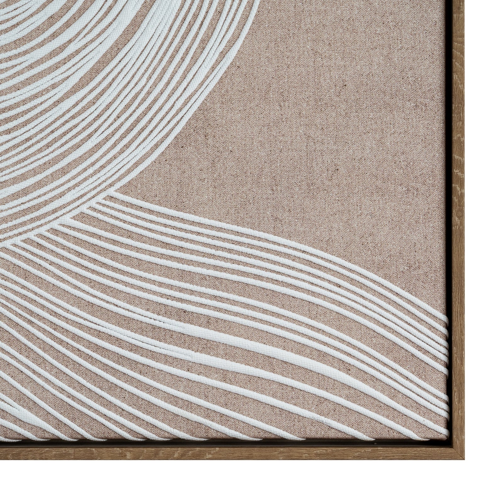 Clayre Line Art In Frame - Handpainted Art from the Quanta Home collection.