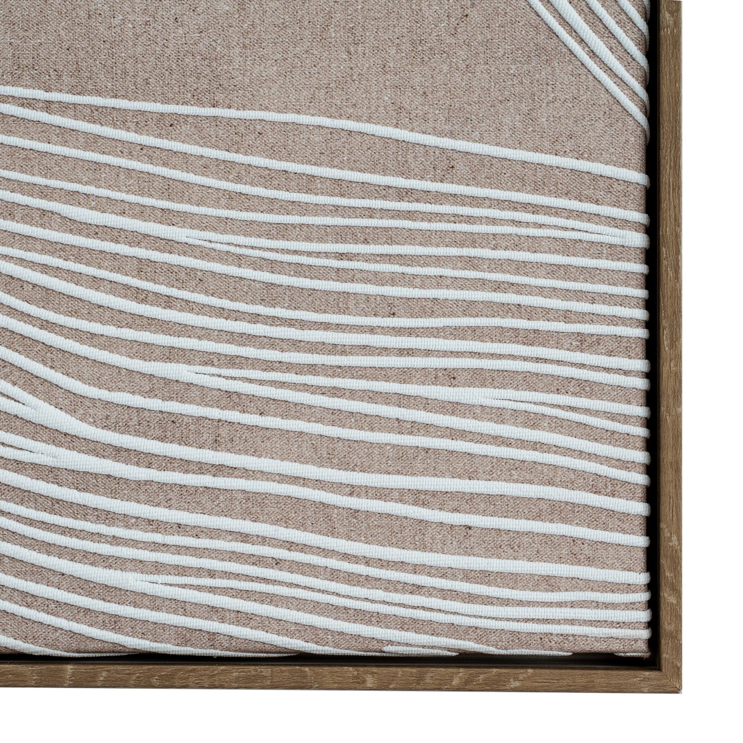 Lunora Line Art In Frame - Handpainted Art from the Quanta Home collection.