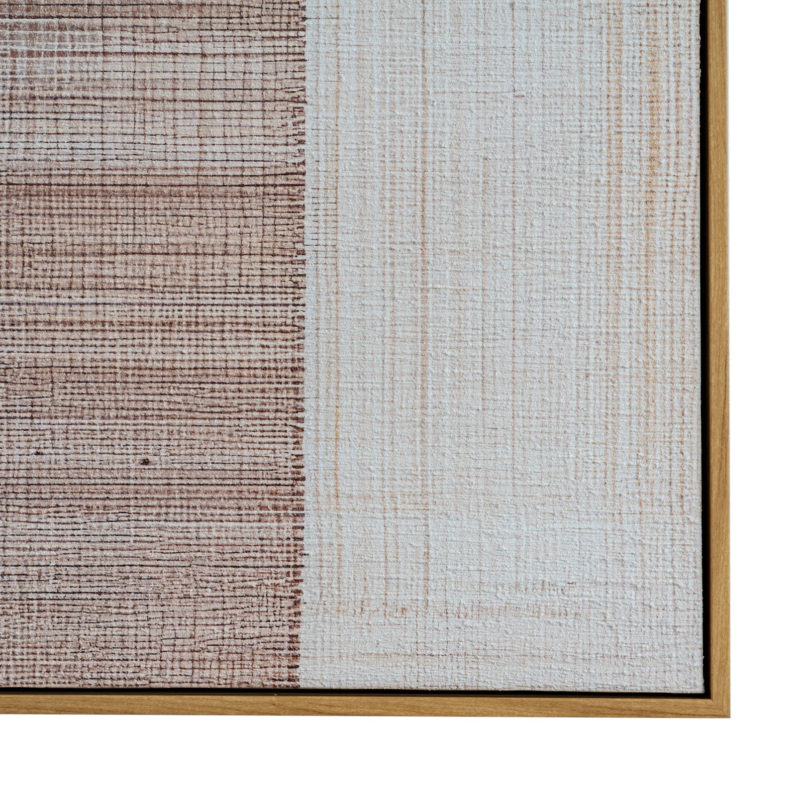 Umbora Hand Painted Canvas In Frame - Handpainted Art from the Quanta Home collection.