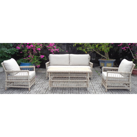 Provence Collection Outdoor 4 Seater Lounge Set - Occasional Chairs from the Quanta Home collection.