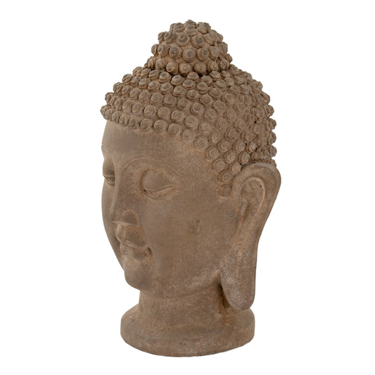 Umber Buddha Head - Indoor Planters from the Quanta Home collection.