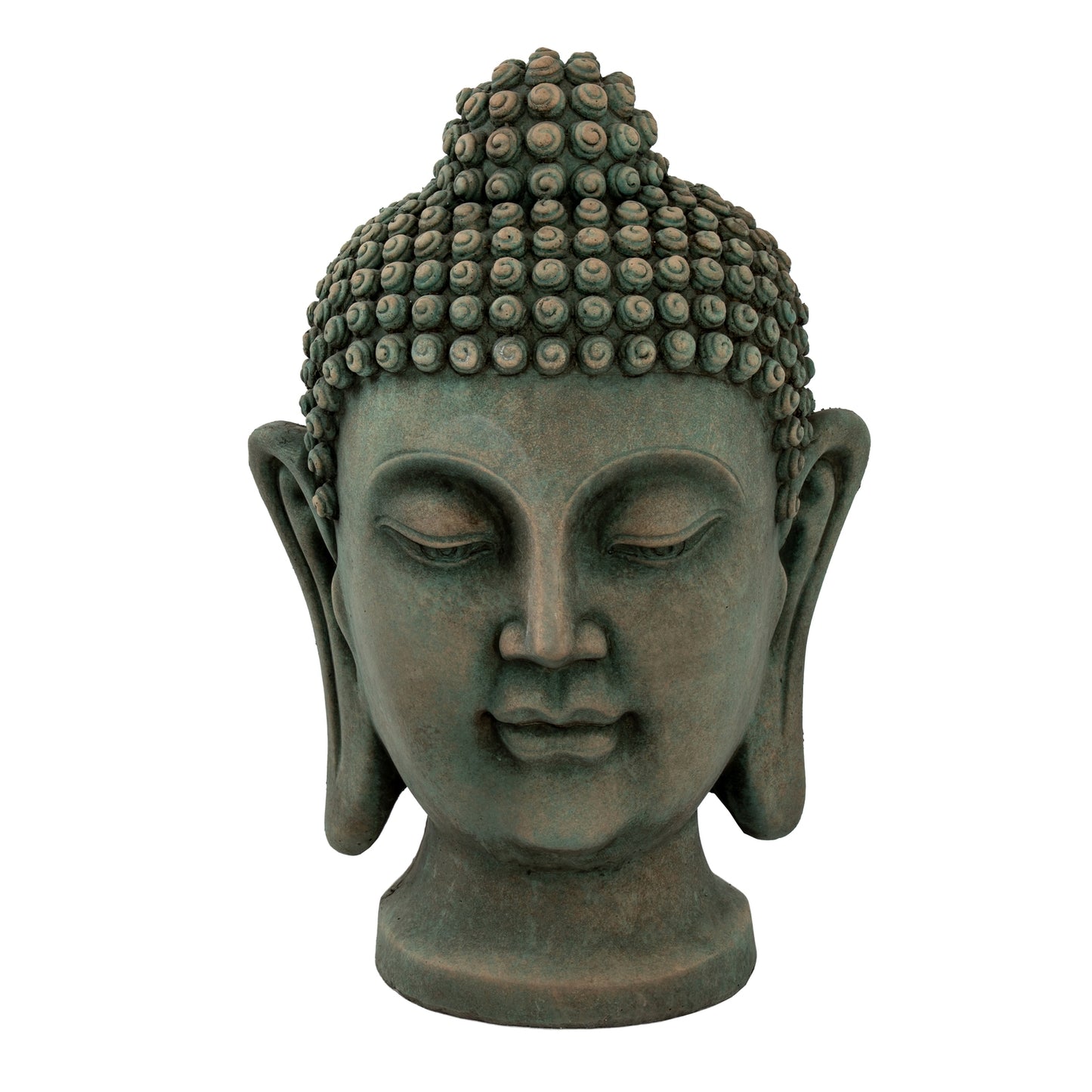 Verdan Buddha Head - Indoor Planters from the Quanta Home collection.