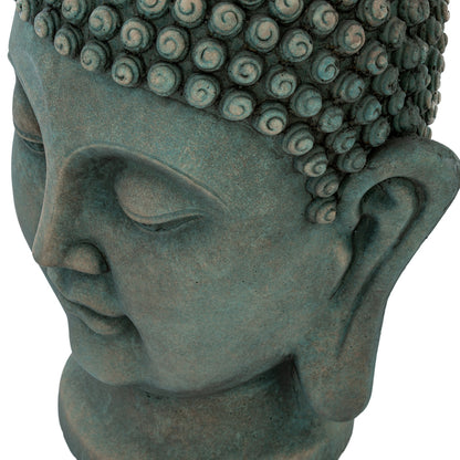 Verdan Buddha Head - Indoor Planters from the Quanta Home collection.