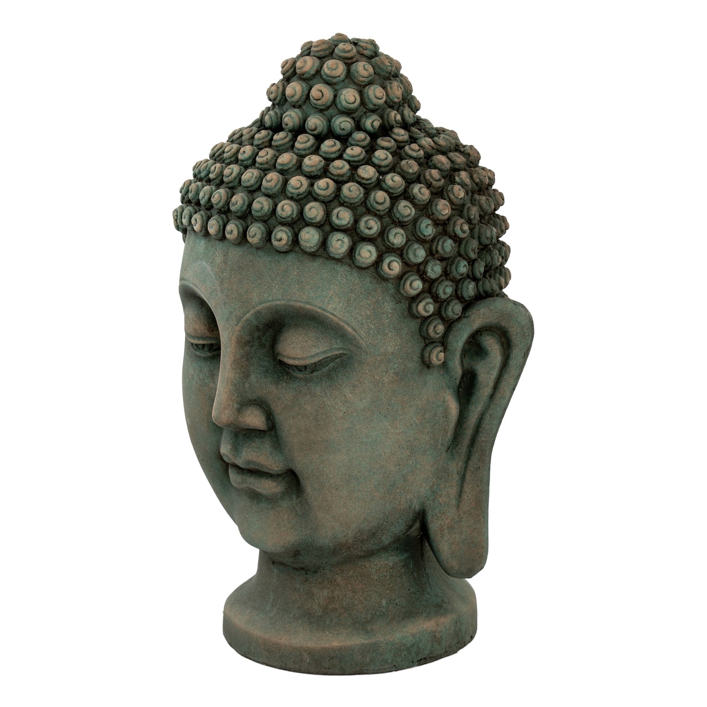 Verdan Buddha Head - Indoor Planters from the Quanta Home collection.