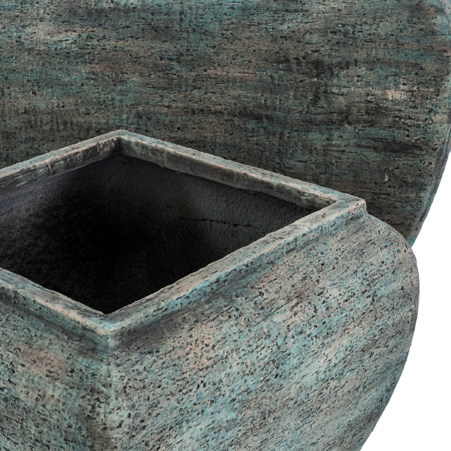 Verdan Square Drum Set Of 2 Planters - Indoor Planters from the Quanta Home collection.