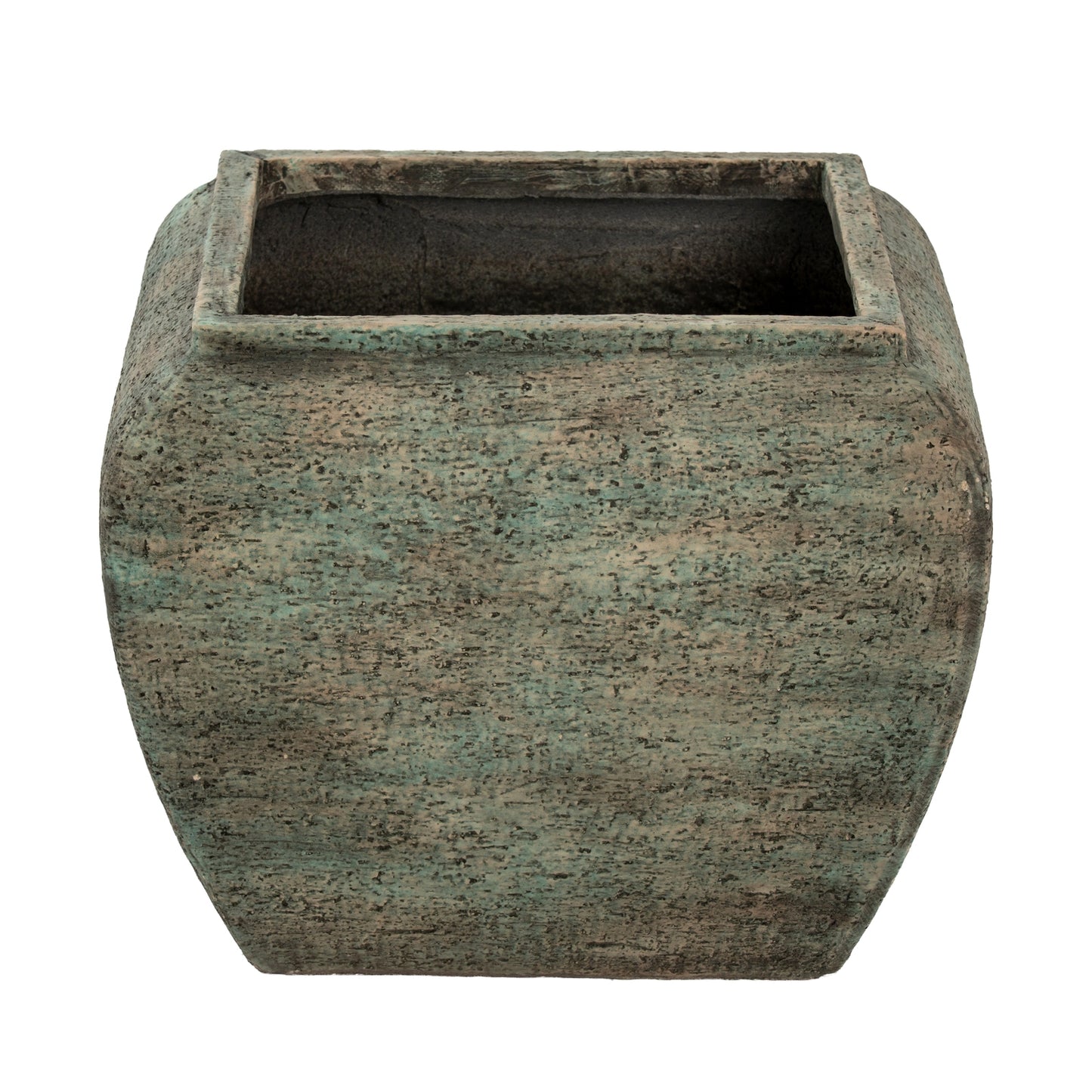 Verdan Square Drum Set Of 2 Planters - Indoor Planters from the Quanta Home collection.