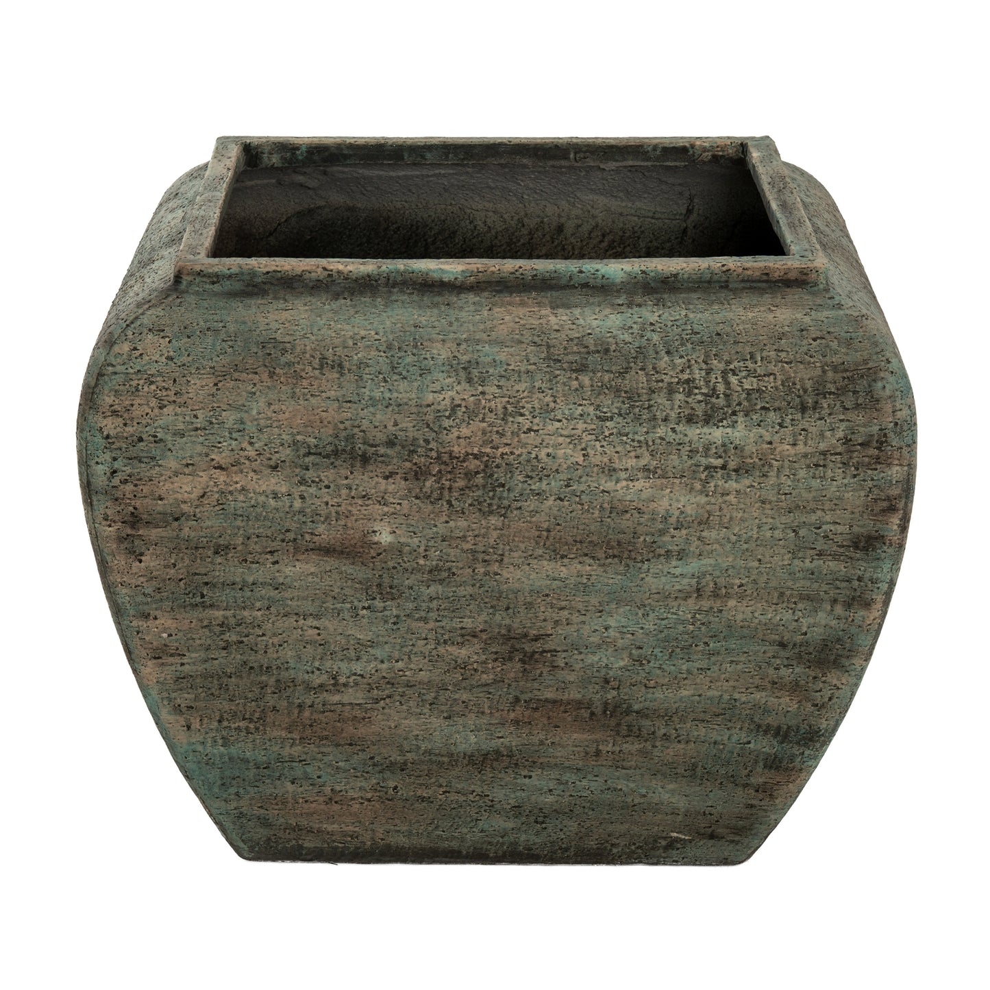 Verdan Square Drum Set Of 2 Planters - Indoor Planters from the Quanta Home collection.
