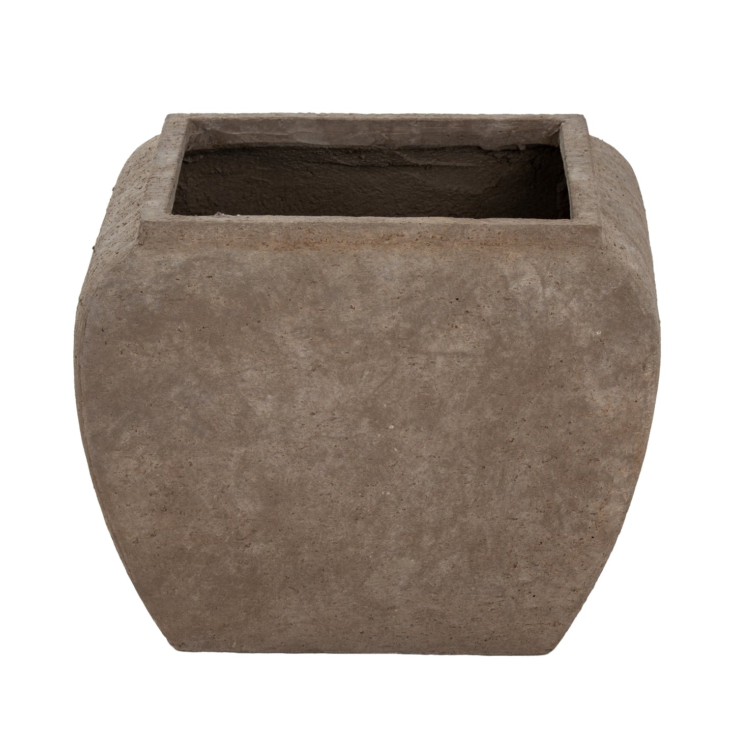 Umber Square Drum Set Of 2 Planters - Indoor Planters from the Quanta Home collection.
