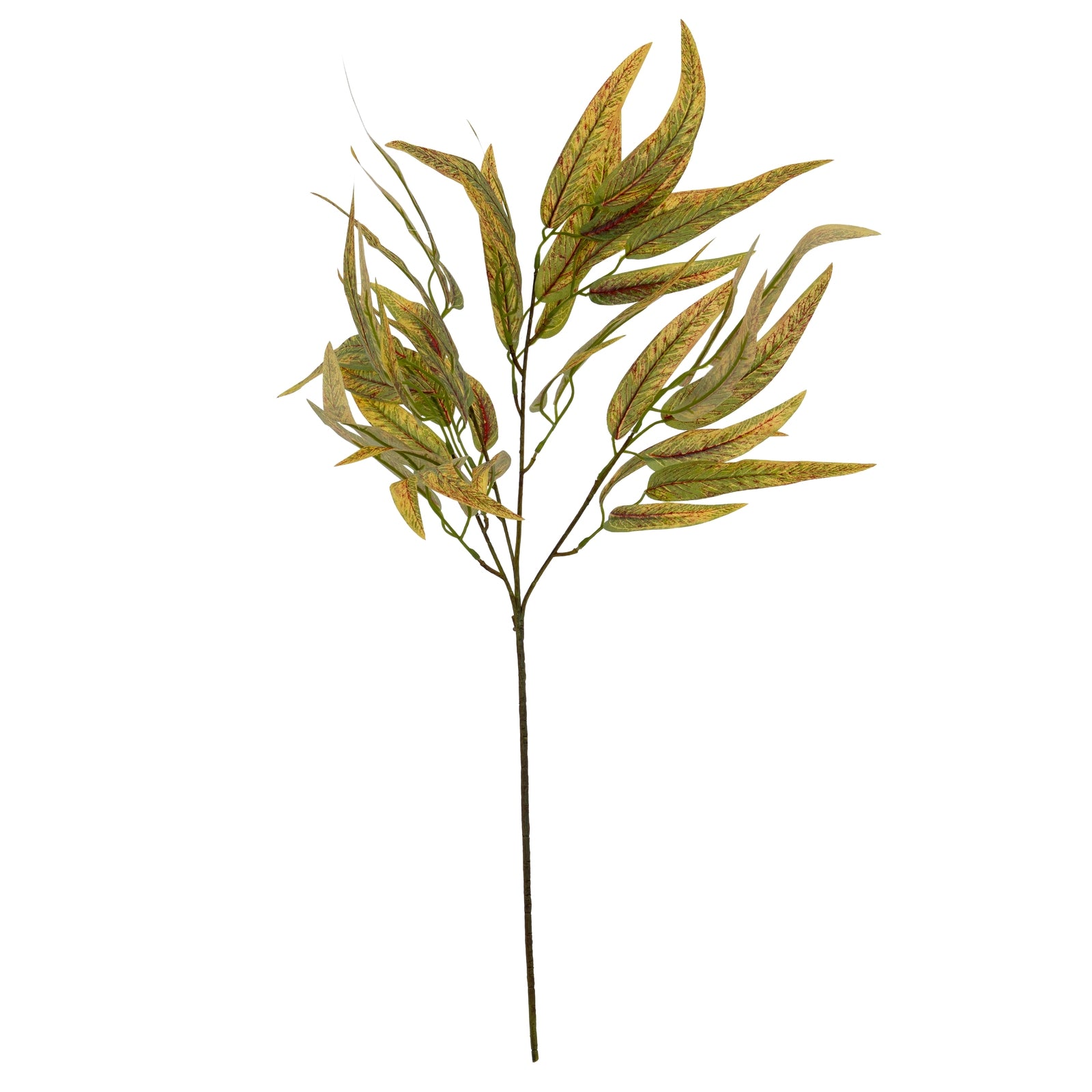 Variegated Long Leaf Eucalyptus Spray - All Artificial Flowers from the Quanta Home collection.