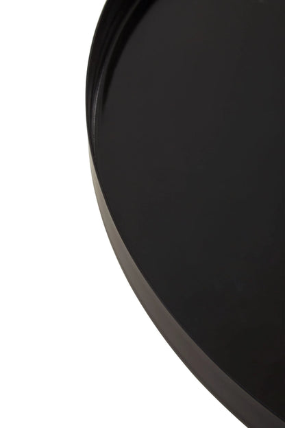 Arbor Black And White Ombre Side Table