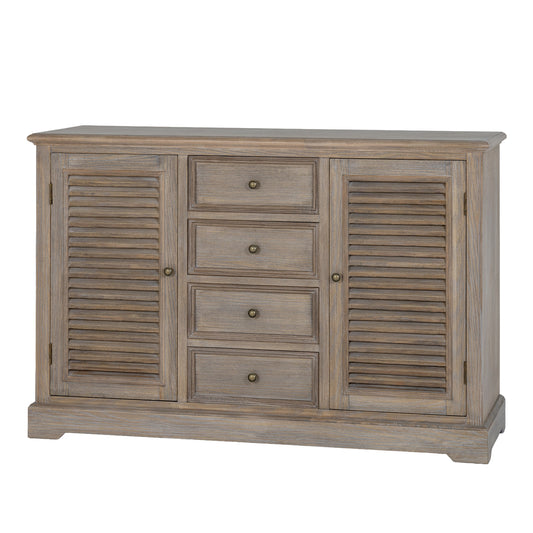 Delphine Collection 2 Door 4 Drawer Large Dresser Base