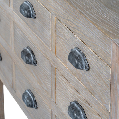 Haldon Collection 9 Drawer Chest With Shelf