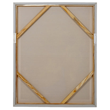 Portina Linen Textured Canvas in Frame