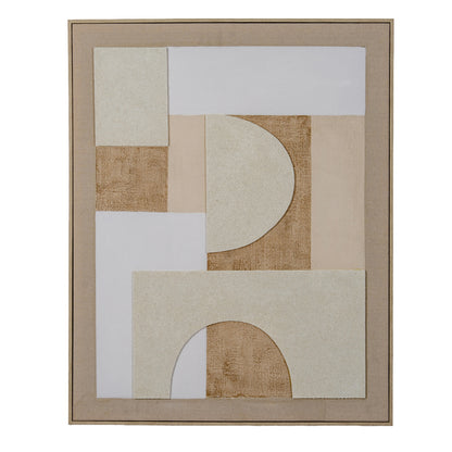 Lumera Linen Textured Canvas in Frame