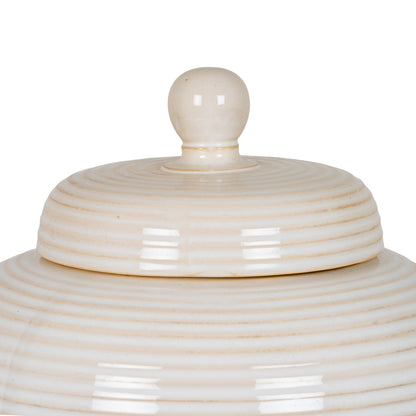 Neva Large Lidded Ceramic Jar