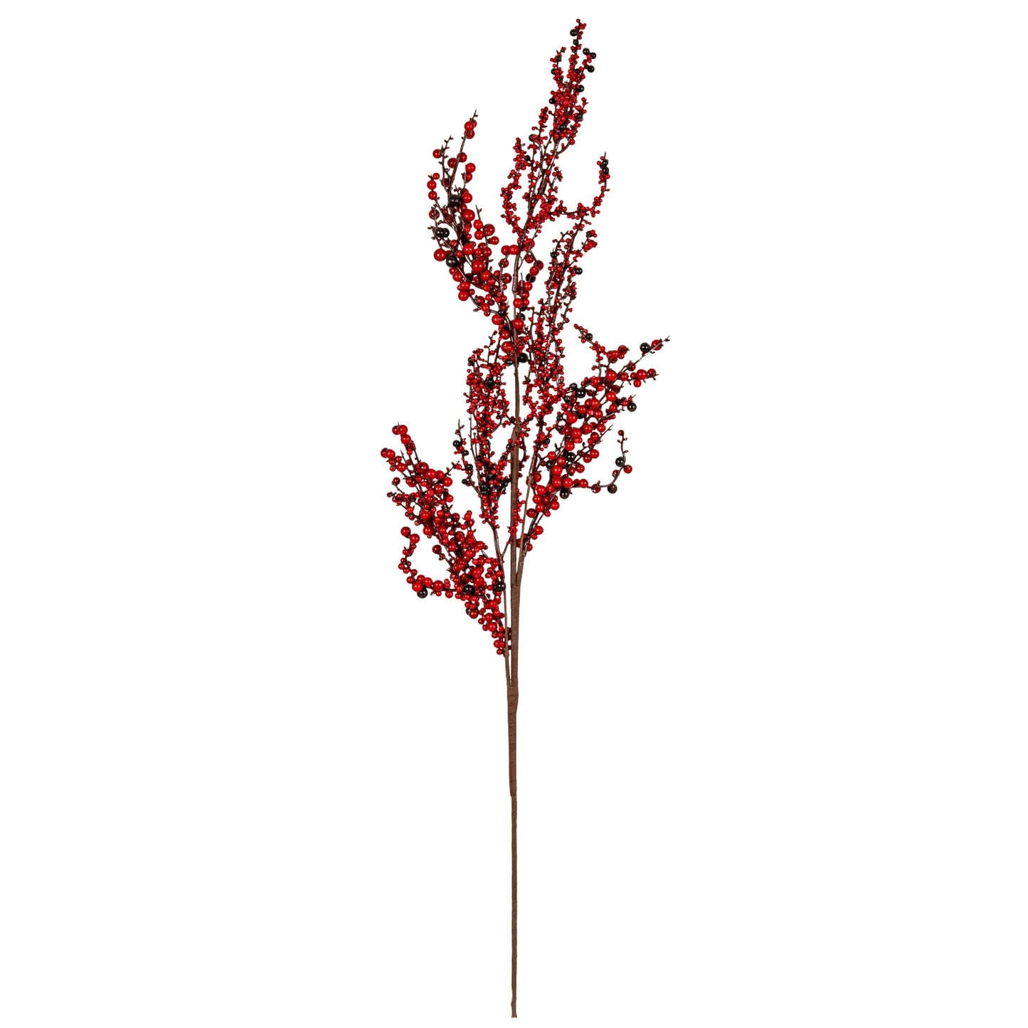 Medium Winter Branch Spray With Red Berries - 0.0350