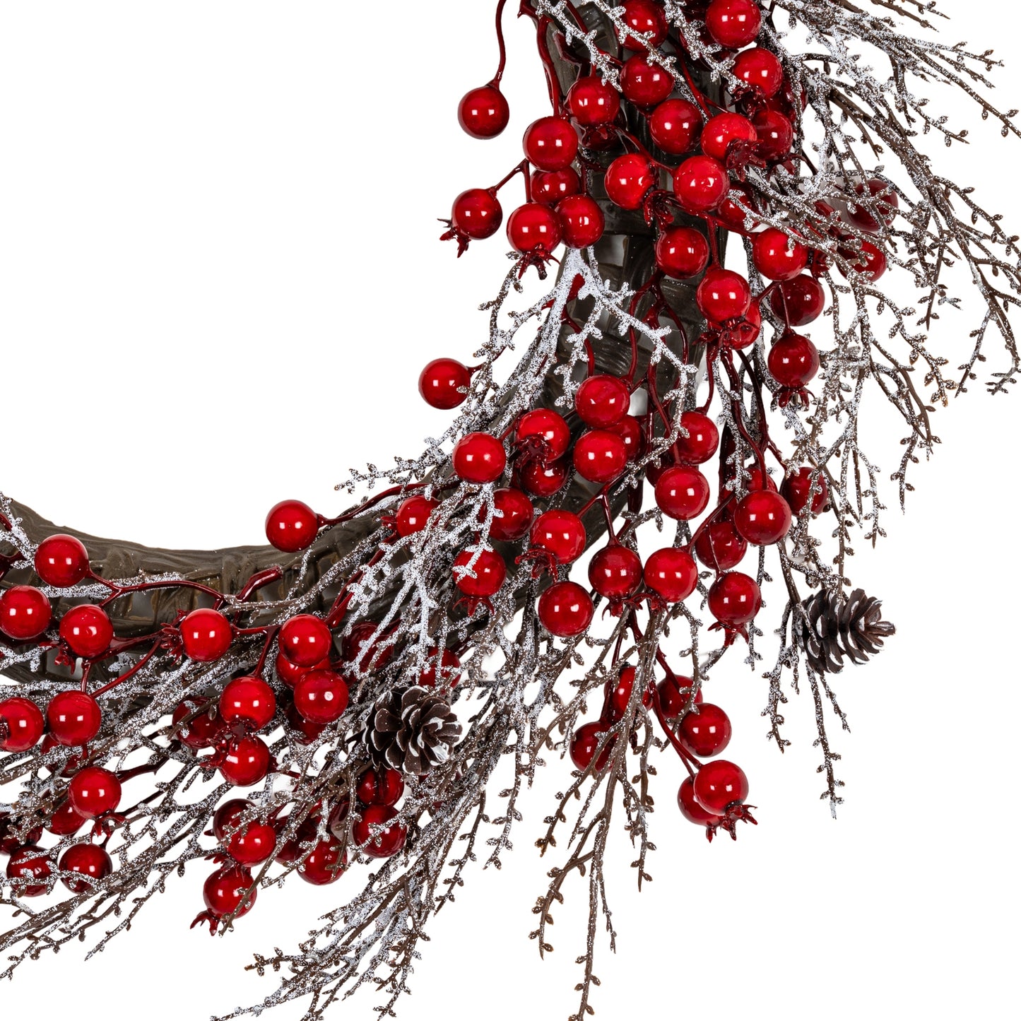 Winter Wreath With Red Berries - 0.2550