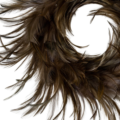 Fawn Feather Candle Wreath - 0.0260