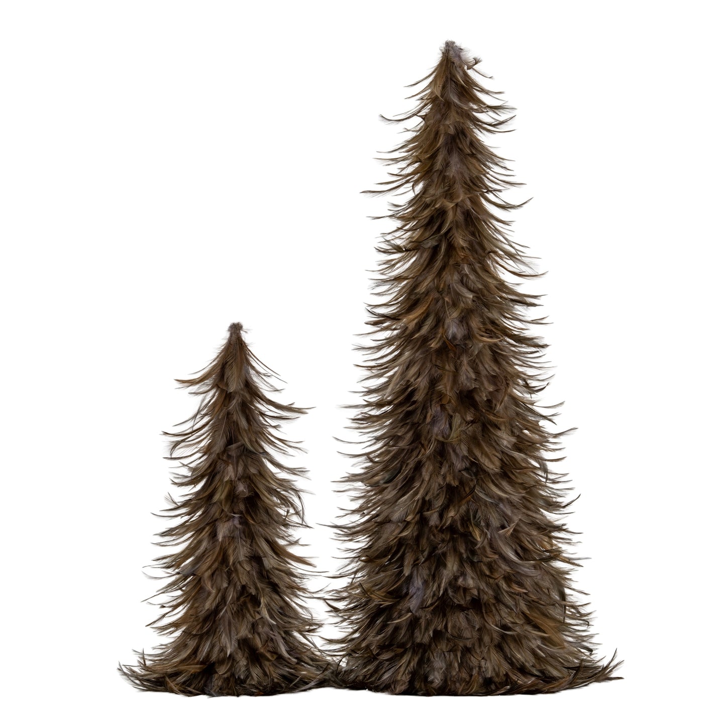 Large Fawn Feather Tree - 0.0560
