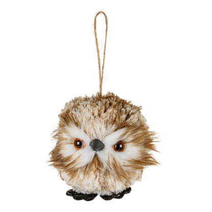 Feather Winter Owl Decoration - 0.0170